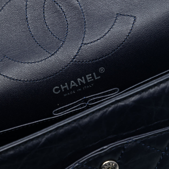 Chanel Matelassé vieilli Cuir de veau Reissue 2.55 Double rabat 226