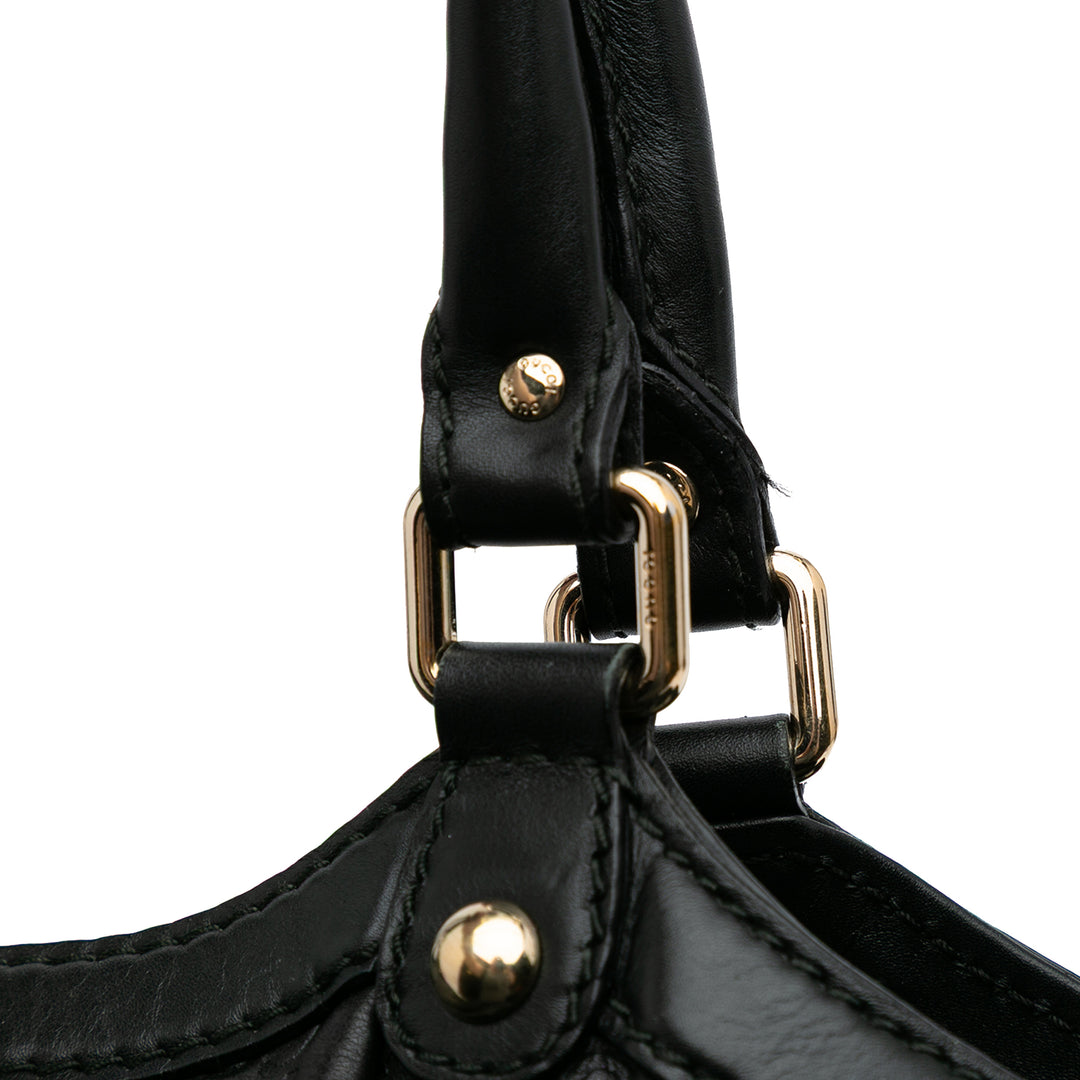 Medium Guccissima Sukey Tote Black - Gaby Paris