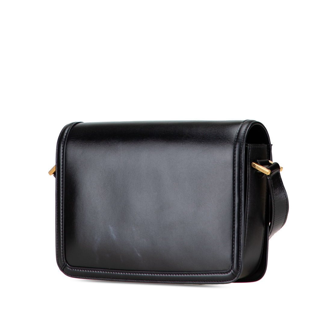 Saint Laurent Medium Cuir de veau Solferino Sac cartable In Boîte