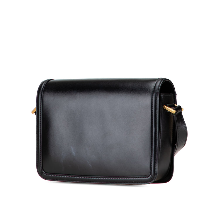 Saint Laurent Medium Cuir de veau Solferino Sac cartable In Boîte