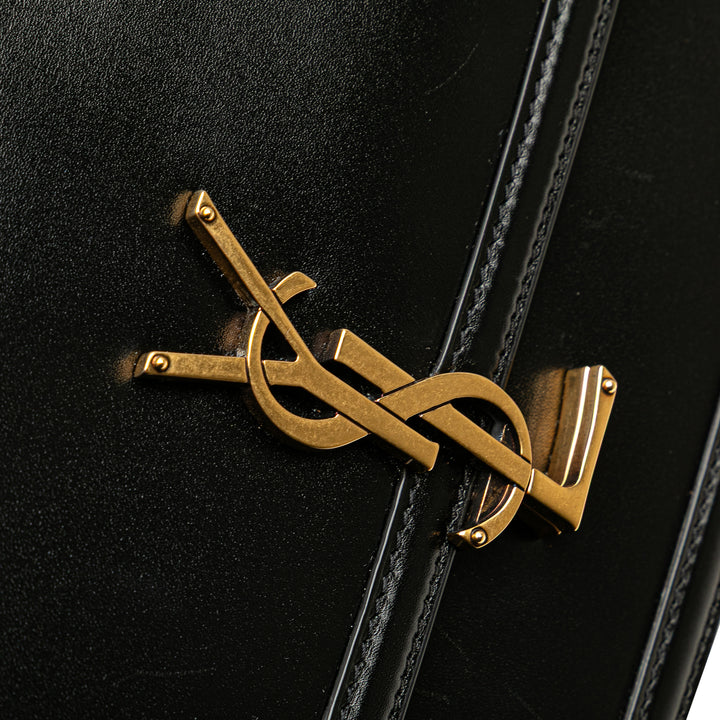 Saint Laurent Medium Cuir de veau Solferino Sac cartable In Boîte