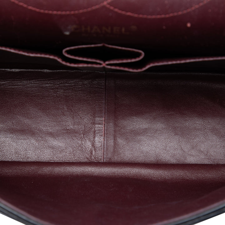 Chanel Matelassé vieilli Cuir de veau Reissue 2.55 Double rabat 227