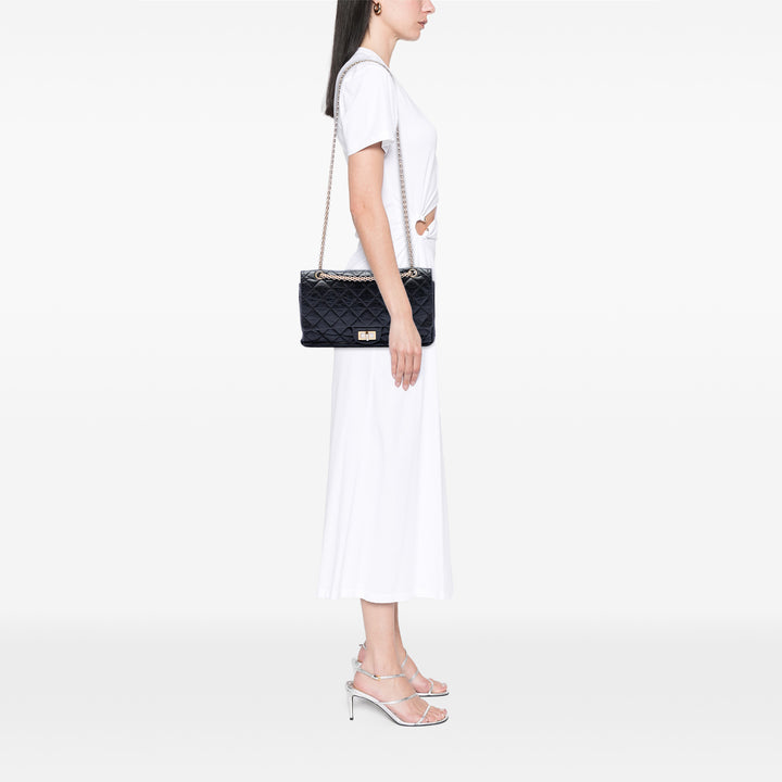 Chanel Matelassé vieilli Cuir de veau Reissue 2.55 Double rabat 227