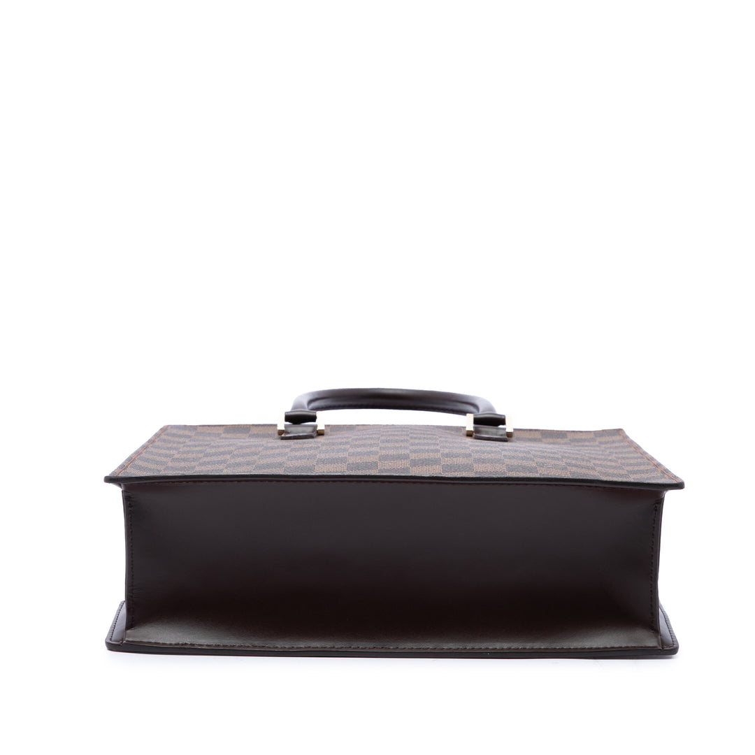 Venice Sac Plat Damier Ébène Marron