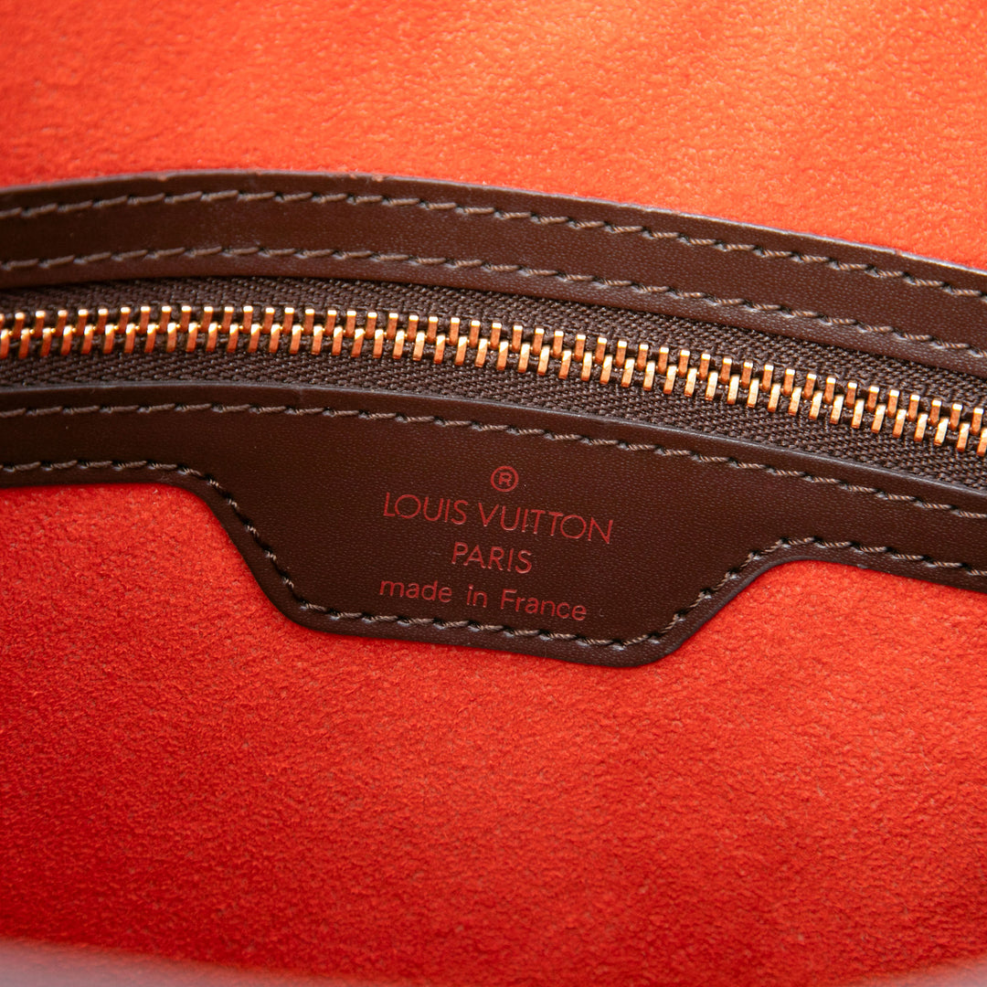 Venice Sac Plat Damier Ébène Marron