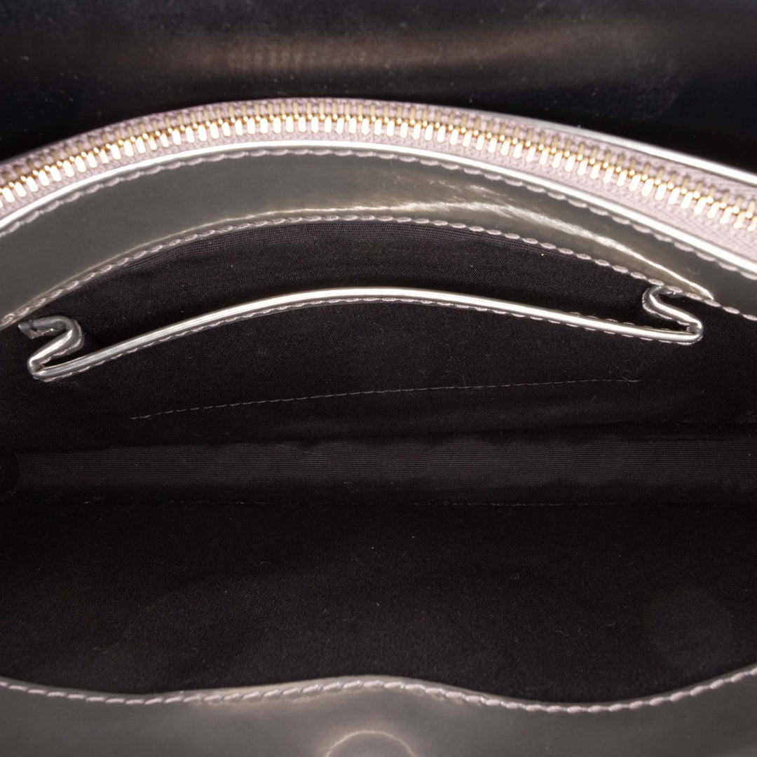 Bvlgari Sac porté épaule Serpenti Forever Moyen Argenté – vue 5 – GABY PARIS