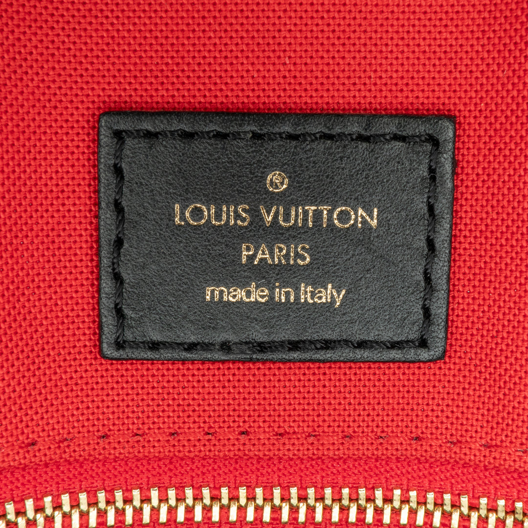 Louis Vuitton Monogram Reverse Giant OnTheGo GM Marron