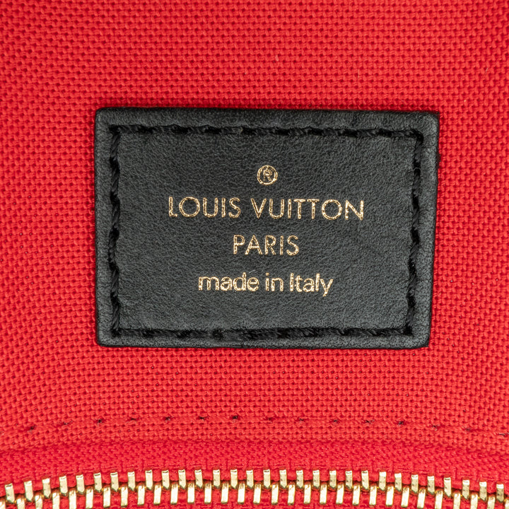 Louis Vuitton Monogram Reverse Giant OnTheGo GM Marron