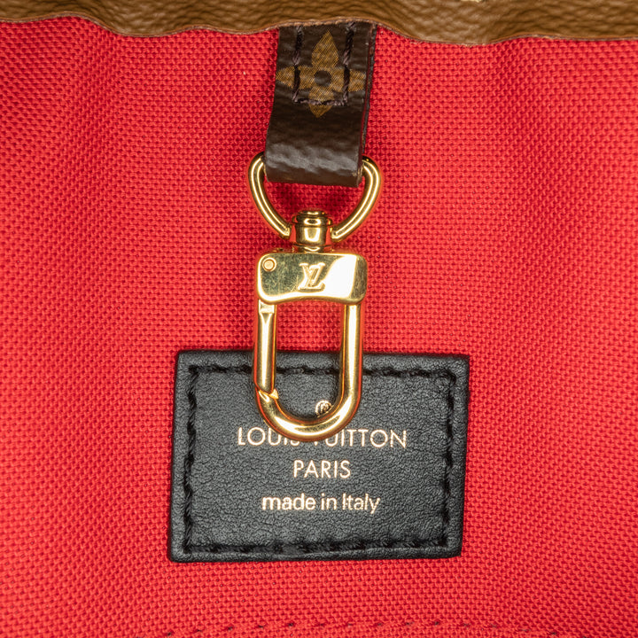 Louis Vuitton Monogram Reverse Giant OnTheGo GM Marron