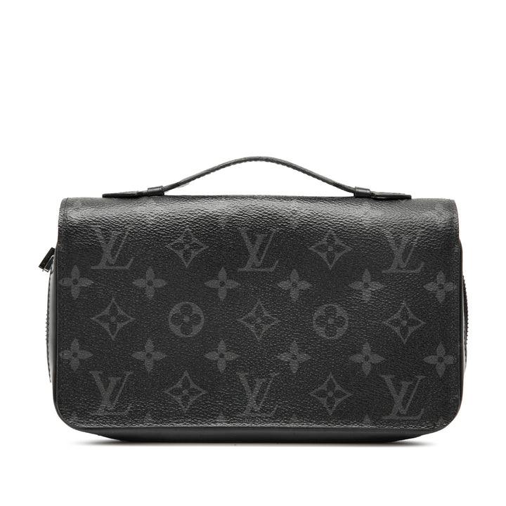 Louis Vuitton Monogram Eclipse Zippy XL Portefeuille