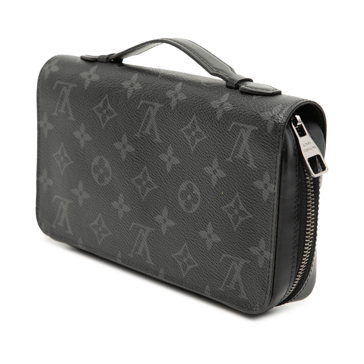 Louis Vuitton Monogram Eclipse Zippy XL Portefeuille