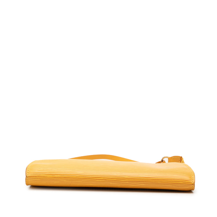 Louis Vuitton Pochette Accessoires Épi Jaune – vue 3 – GABY PARIS