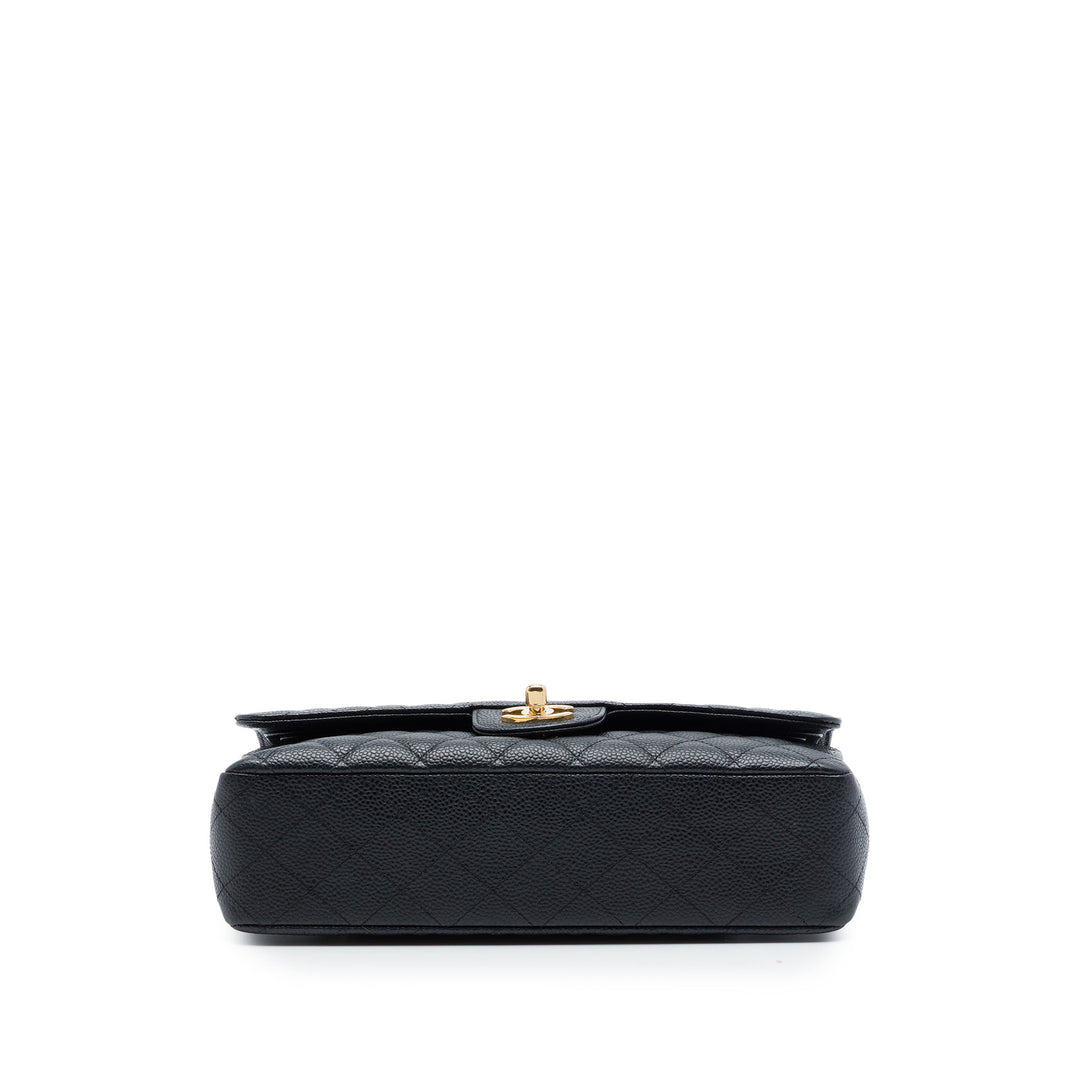 Chanel Medium Classic Caviar Double rabat