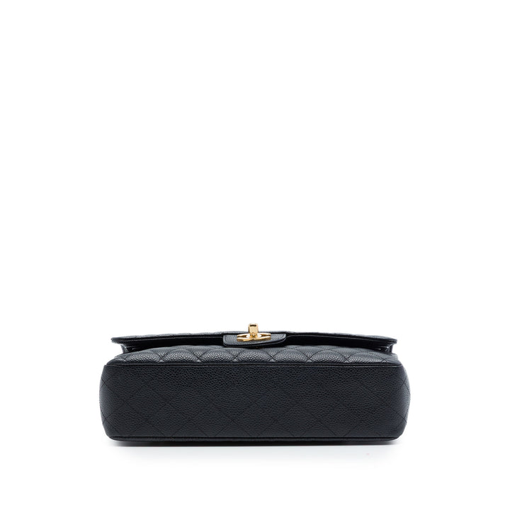 Chanel Medium Classic Caviar Double rabat