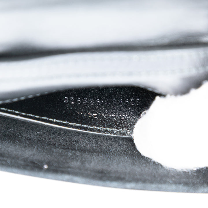 Saint Laurent Smooth Cuir de veau Monogram Sac porté croisé