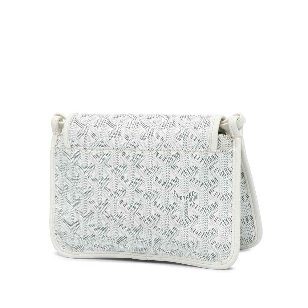 Goyardine Plumet Pocket Wallet White - Gaby Paris