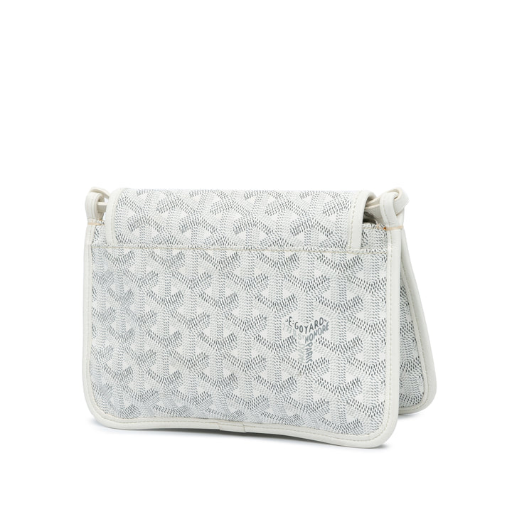 Goyardine Plumet Pocket Wallet White - Gaby Paris