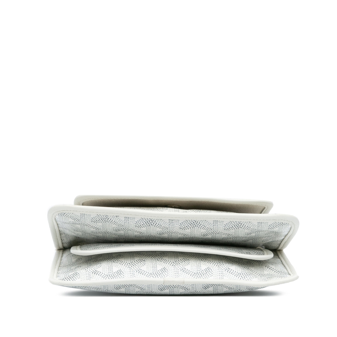 Goyardine Plumet Pocket Wallet White - Gaby Paris