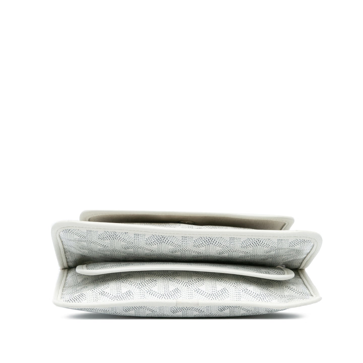Goyardine Plumet Pocket Wallet White - Gaby Paris