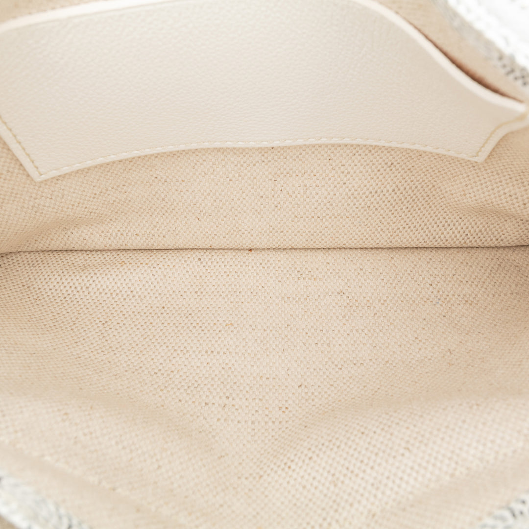 Goyardine Plumet Pocket Wallet White - Gaby Paris