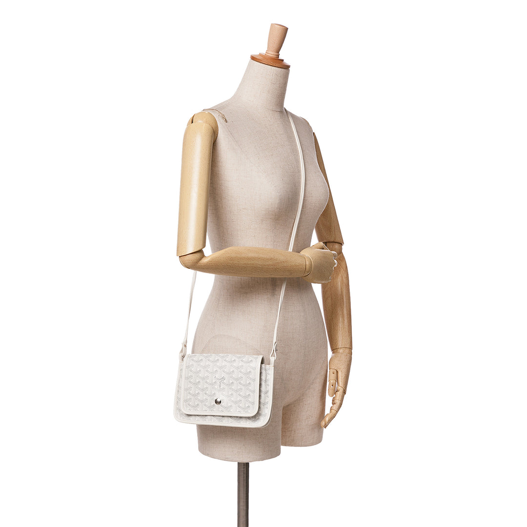 Goyardine Plumet Pocket Wallet White - Gaby Paris