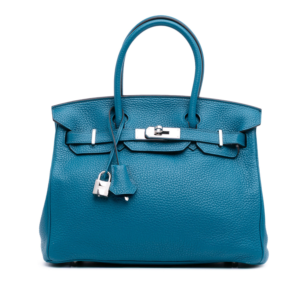 Togo Birkin Retourne 30 Blue - Gaby Paris