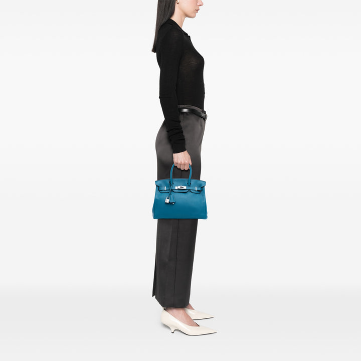 Togo Birkin Retourne 30 Blue - Gaby Paris