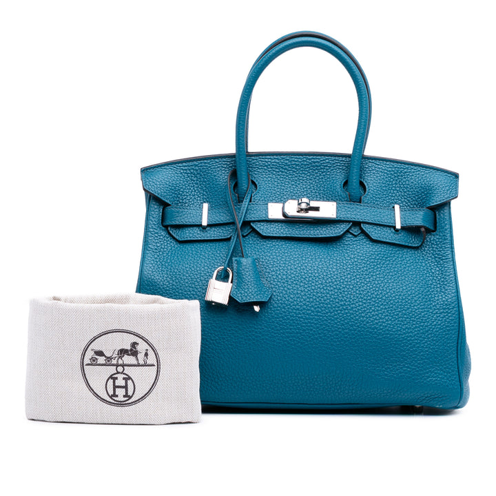 Togo Birkin Retourne 30 Blue - Gaby Paris