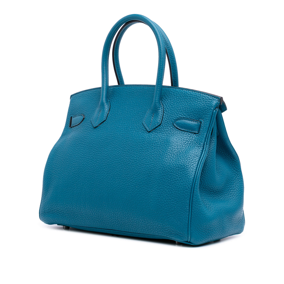Togo Birkin Retourne 30 Blue - Gaby Paris