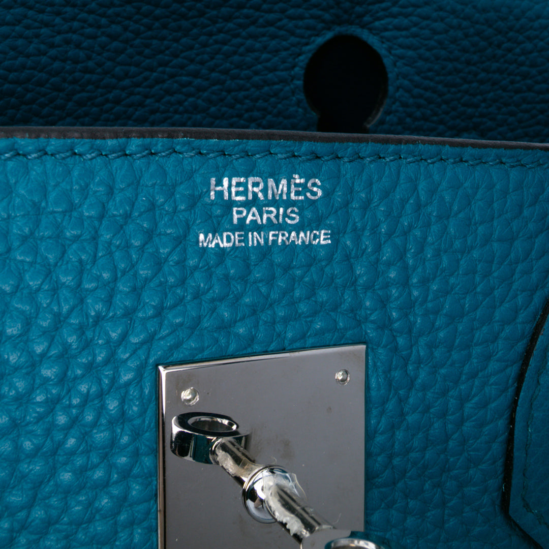 Togo Birkin Retourne 30 Blue - Gaby Paris