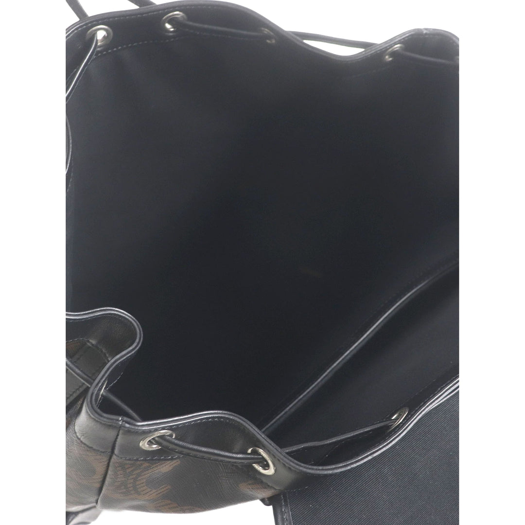 Celine Triomphe Sac à dos Grand Triomphe enduite Marron – vue 4 – GABY PARIS