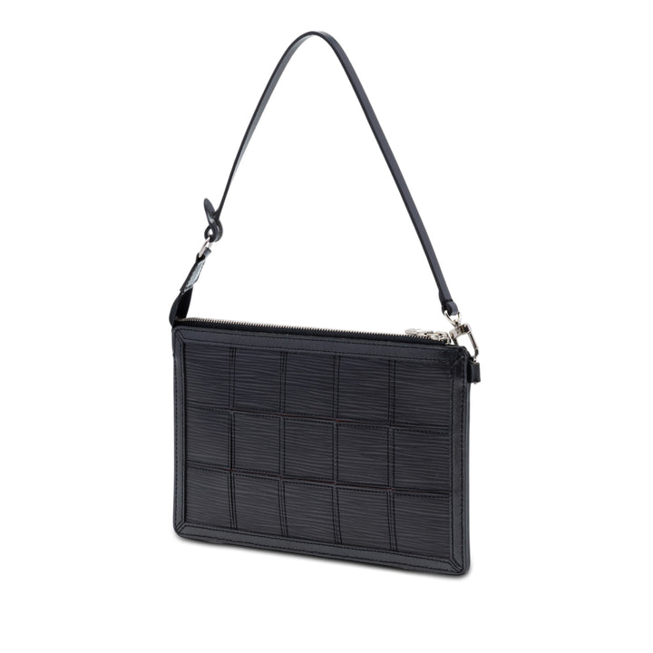 Louis Vuitton Stretch Delmonico Pochette Épi Noir – vue 2 – GABY PARIS
