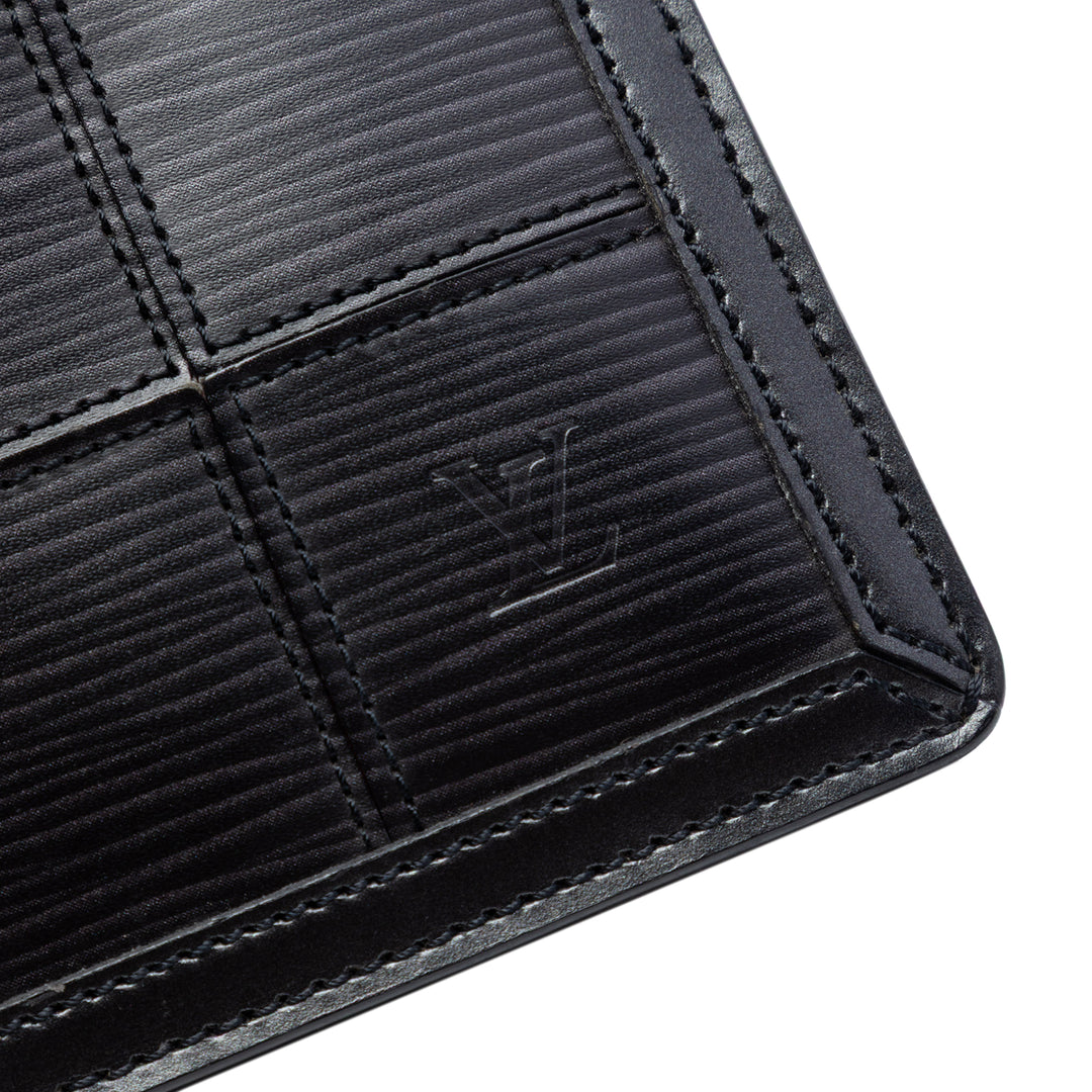 Louis Vuitton Stretch Delmonico Pochette Épi Noir – vue 5 – GABY PARIS