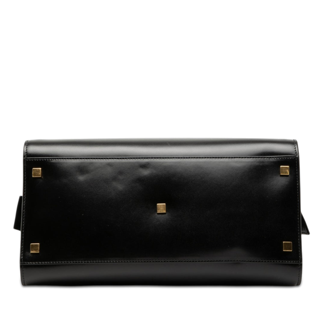 Saint Laurent Medium Smooth Cuir de veau Monogram Uptown Sac