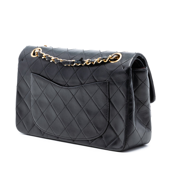 Chanel Small Classic Cuir d’agneau Double rabat