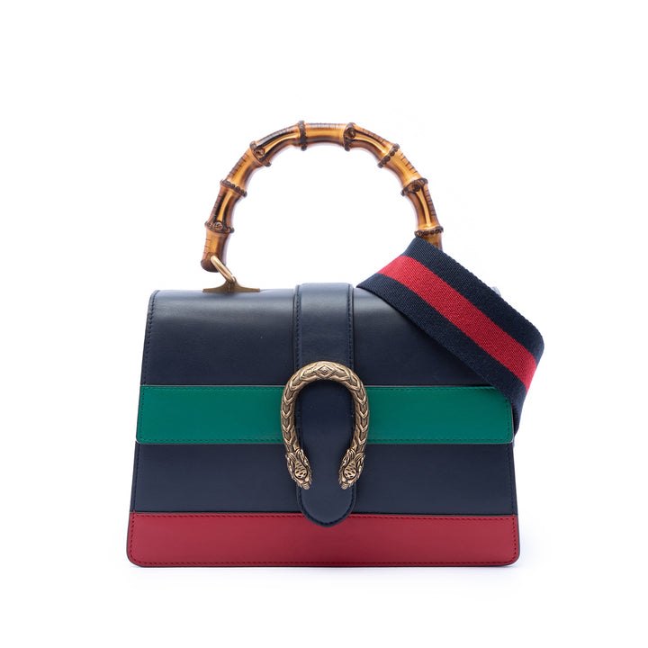 Gucci Medium Cuir Bamboo Dionysus Web Sac
