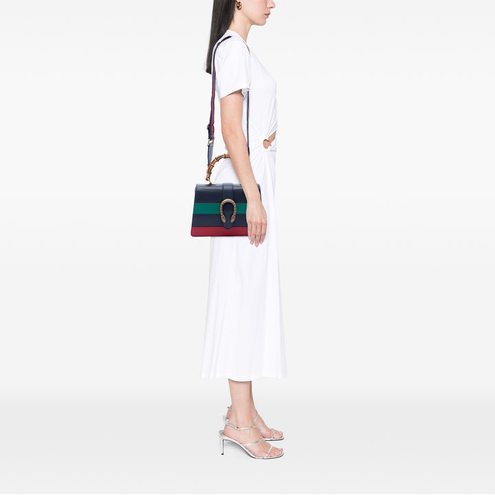 Gucci Medium Cuir Bamboo Dionysus Web Sac