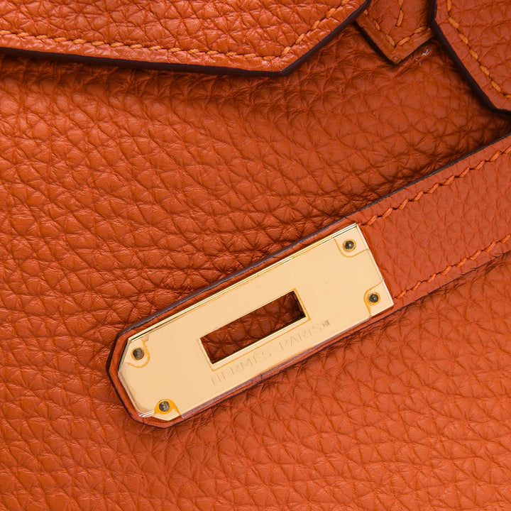 Hermès Birkin Retourne 35 Togo Orange