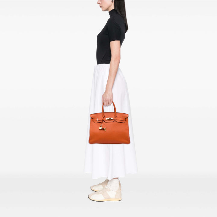 Hermès Birkin Retourne 35 Togo Orange