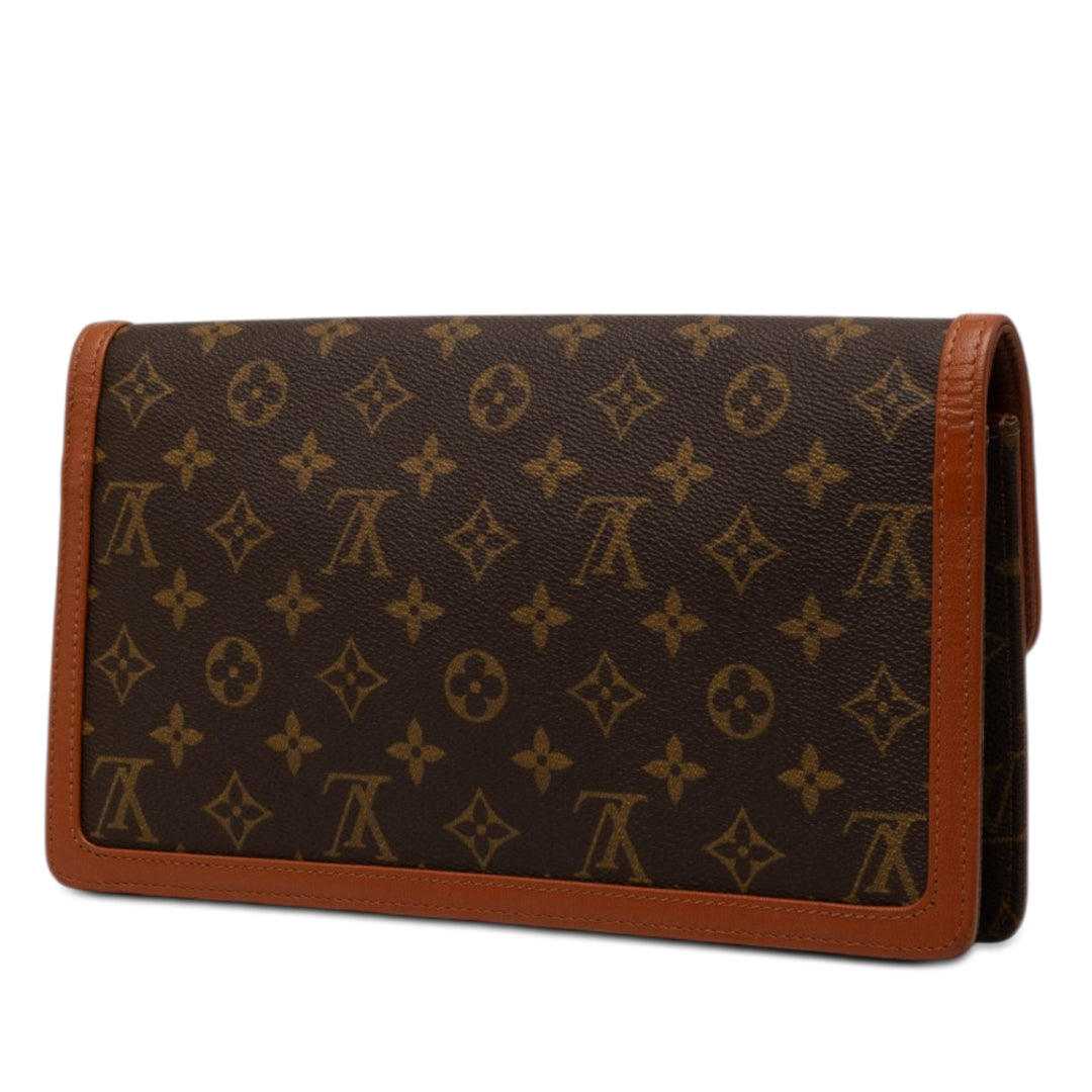 Louis Vuitton Pochette Dame GM Monogram Marron