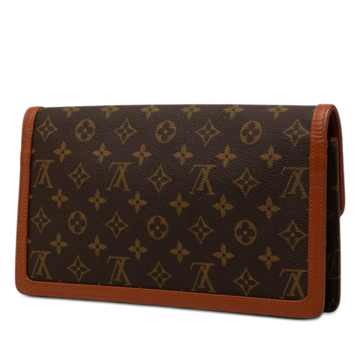 Louis Vuitton Pochette Dame GM Monogram Marron