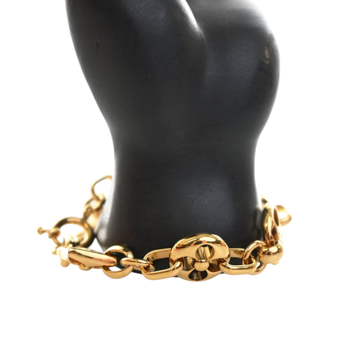 plaqué Crazy In Lock Bracelet Monogram Doré