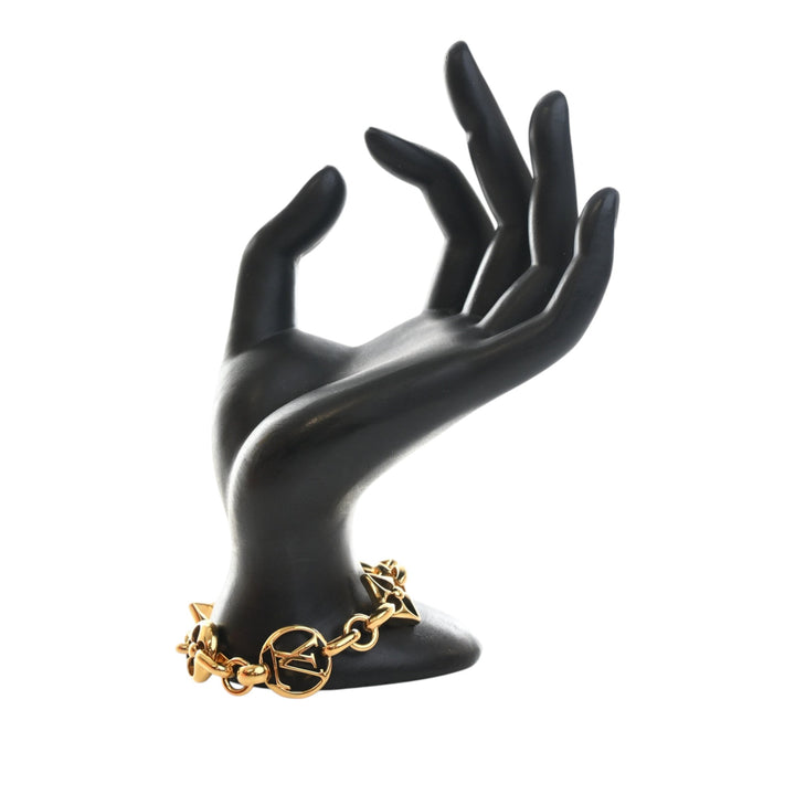 plaqué Crazy In Lock Bracelet Monogram Doré