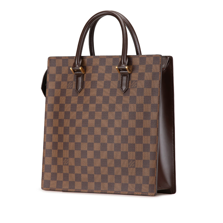 Damier Ebene Venice Sac Plat Brown - Gaby Paris