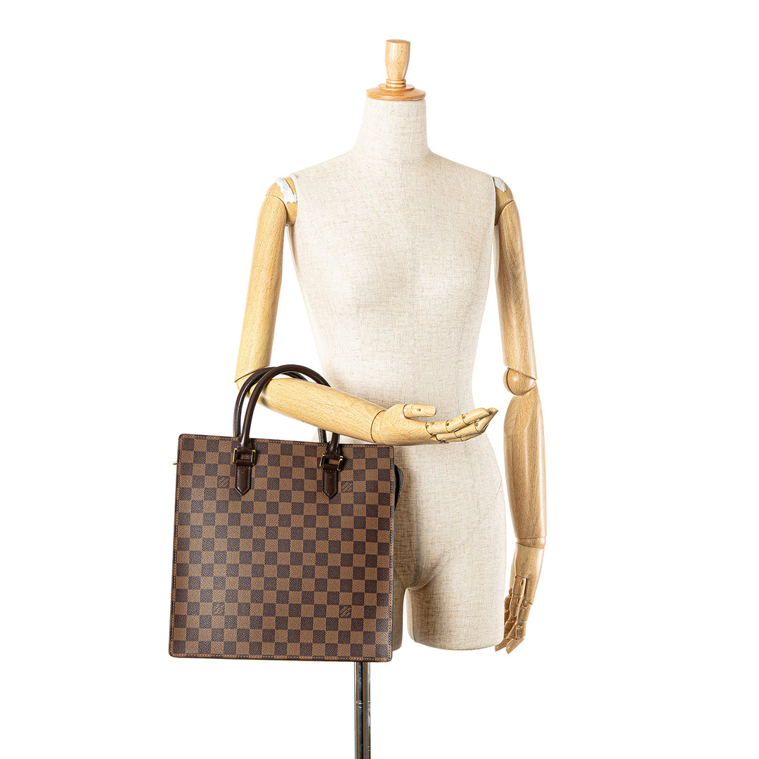 Damier Ebene Venice Sac Plat Brown - Gaby Paris