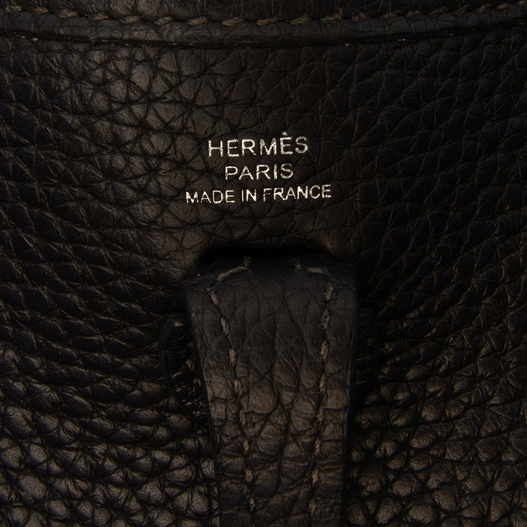 Hermès Clemence Evelyne TPM Bleu – GABY PARIS Authentique