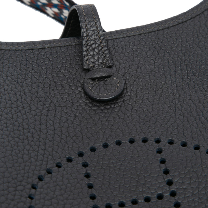 Hermès Clemence Evelyne TPM Bleu – GABY PARIS Authentique