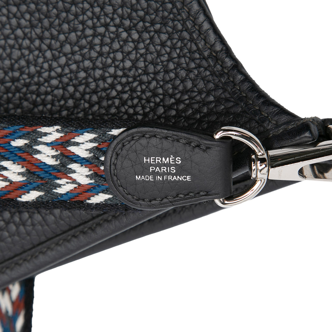 Hermès Clemence Evelyne TPM Bleu – GABY PARIS Authentique