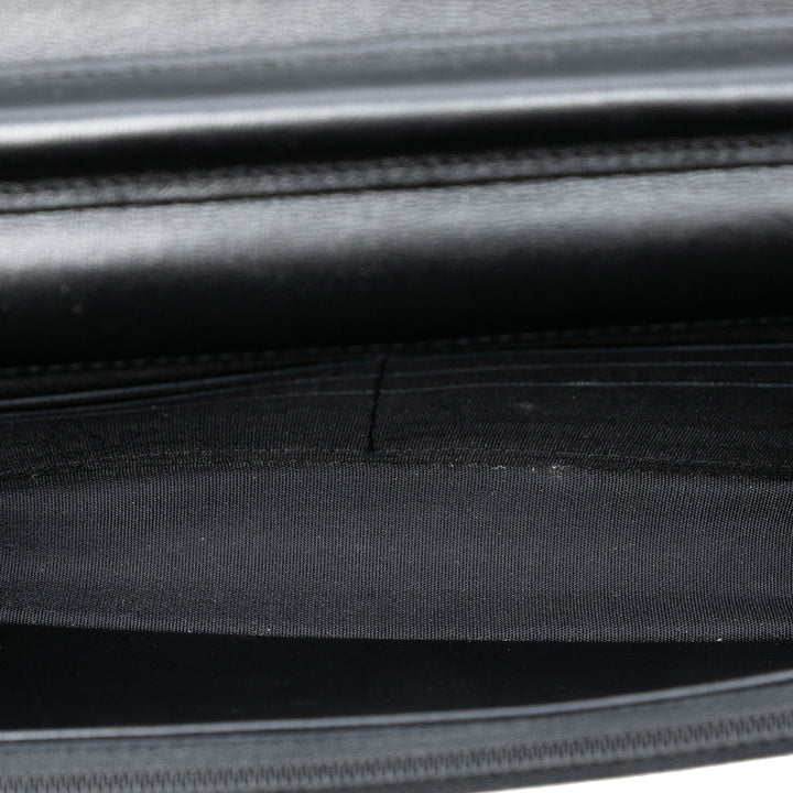 Chanel Matelassé Cuir d’agneau Boy Wallet on Chain