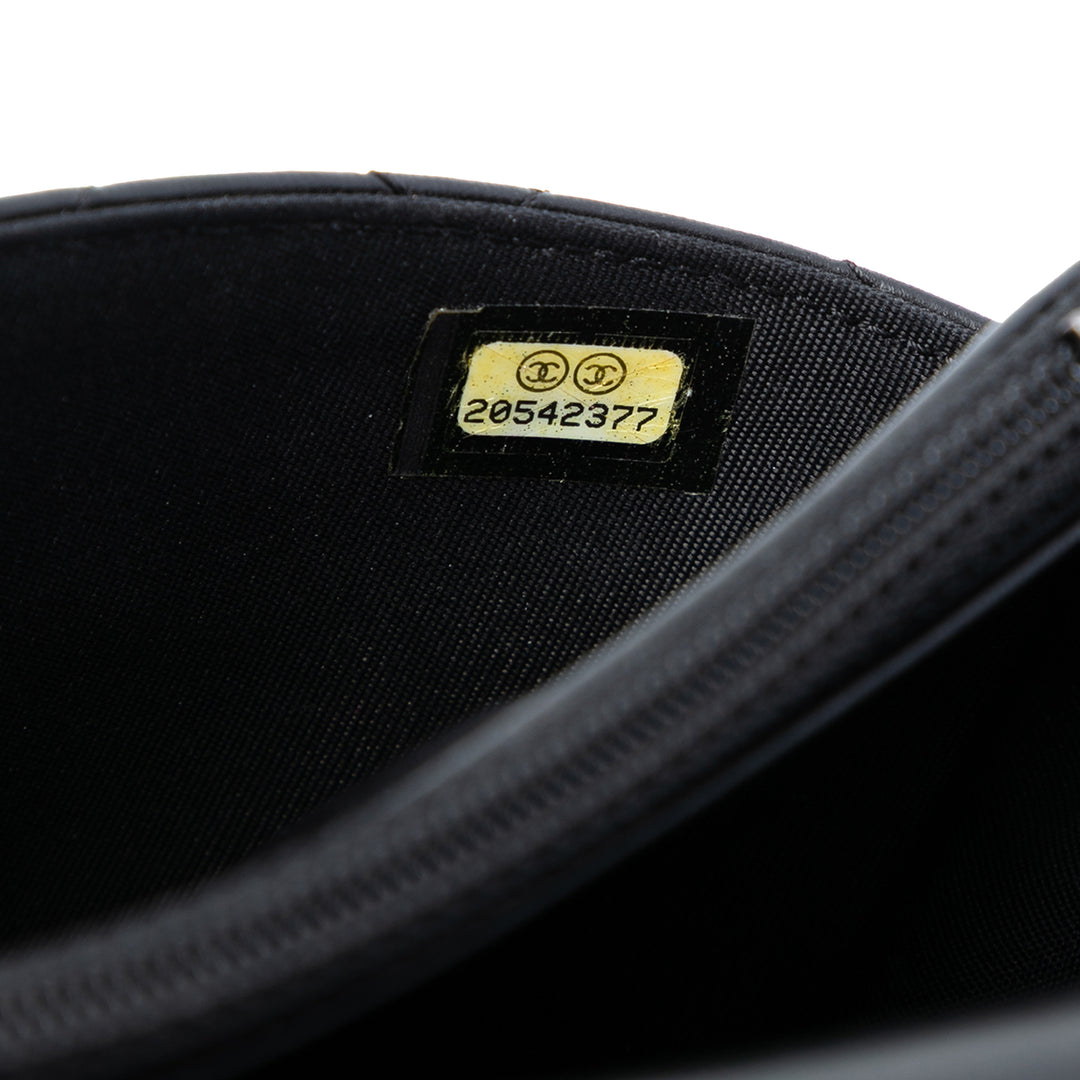 Chanel Matelassé Cuir d’agneau Boy Wallet on Chain